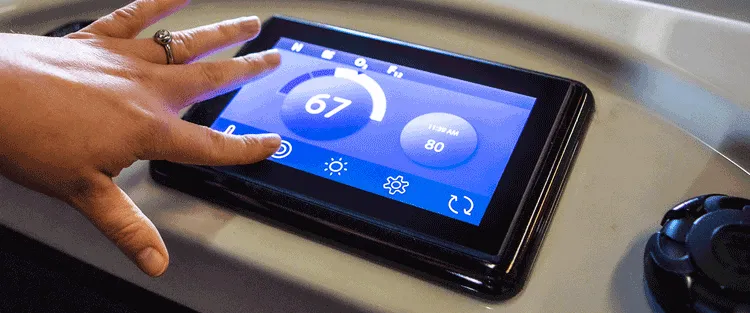 Cal Touch4™ for hot tubs in Flowermound