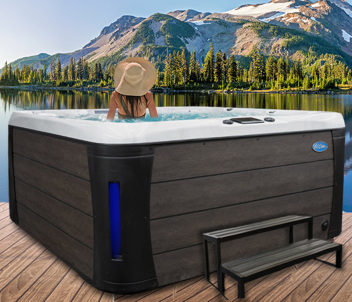 Calspas hot tub being used in a family setting - hot tubs spas for sale Flowermound
